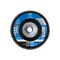 Pferd 4-1/2" x 5/8-11 Thd. POLIFAN Flap Disc - A SG STEELOX, Aluminum oxide, 80 Grit, Conical 62304 - alternate 3